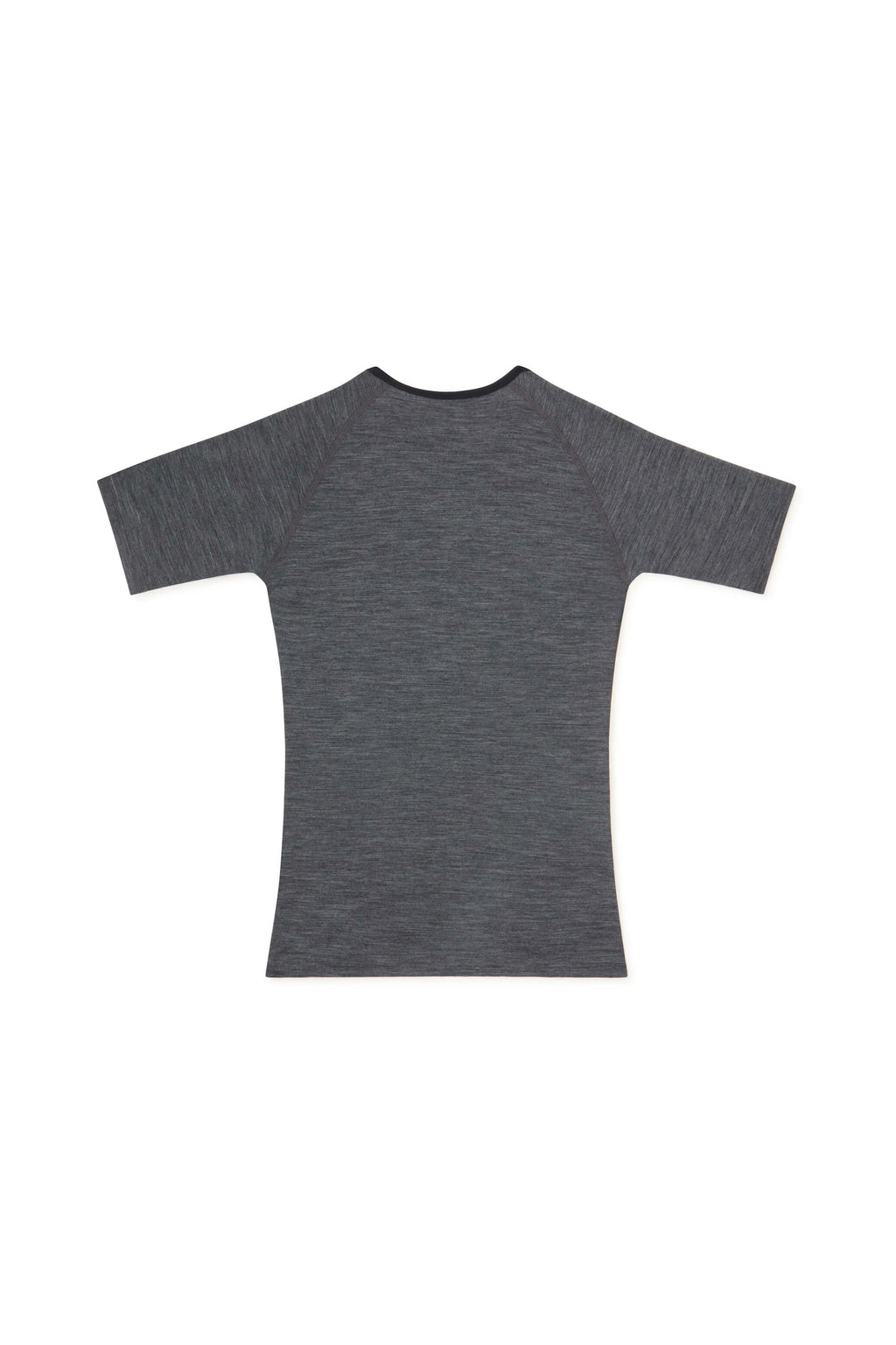 Short Sleeve Merino Wool Cycling Base Layer | Graphite