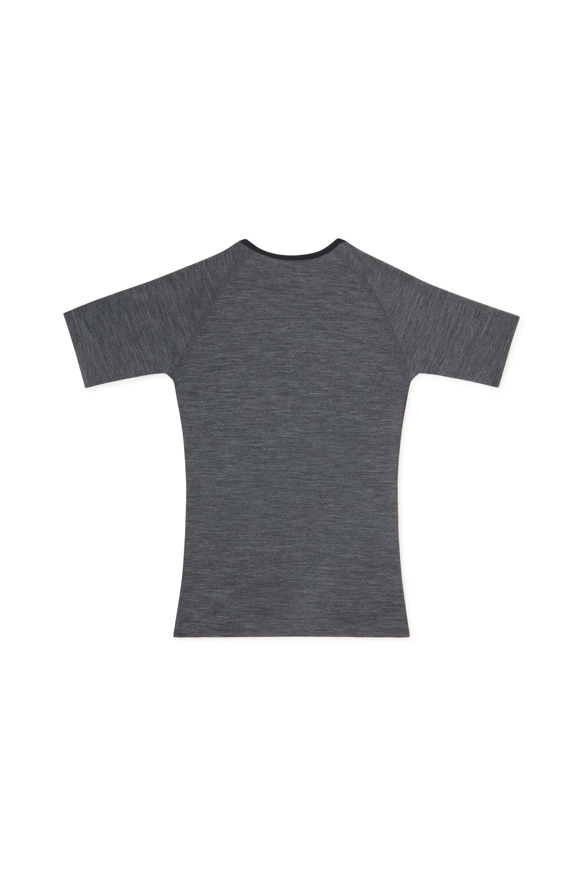Short Sleeve Merino Wool Cycling Base Layer | Graphite